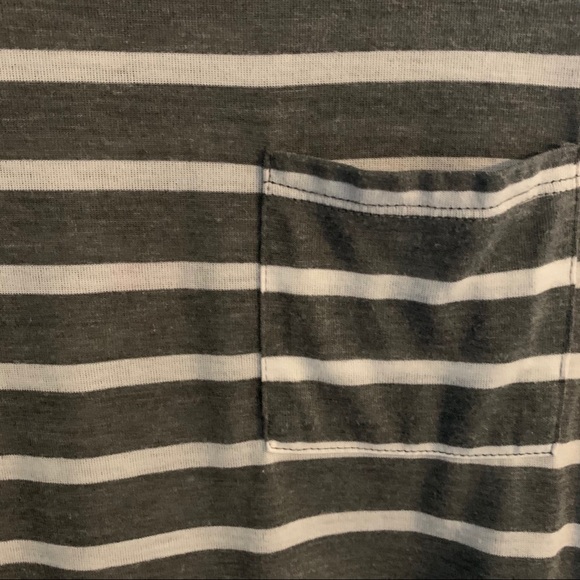 American Eagle Striped Pocket Tee - Picture 3 of 3